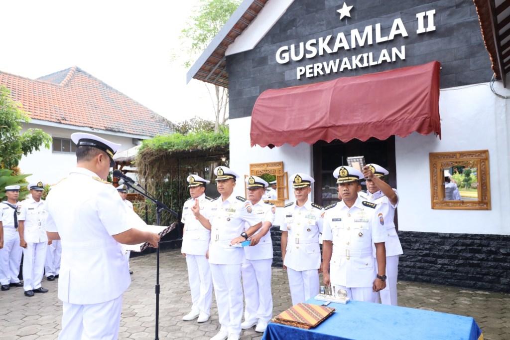 Danguskamla Koarmada II Pimpin Sertijab KS dan Asops Guskamla Koarmada&nbsp;II