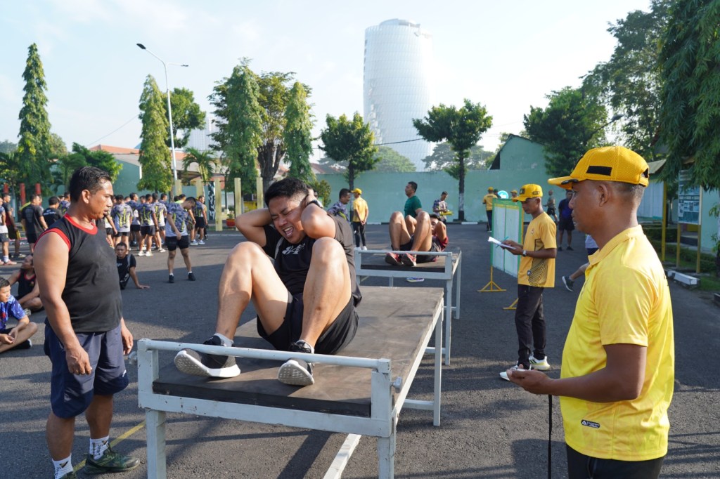 Prajurit dan PNS Korem 084/BJ Mengikuti Garjas Periodik Semester I TA.&nbsp;2024