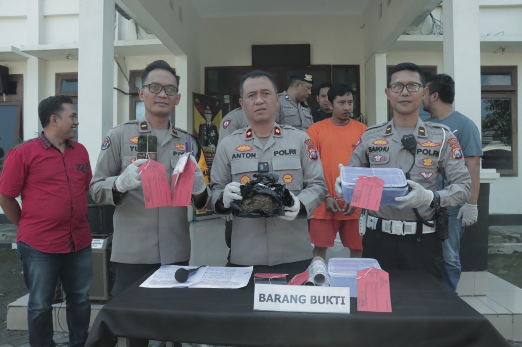 Polisi Berhasil Ungkap Jaringan Peredaran Ganja 2 Kilogram dan Tangkap Pelaku di Kota&nbsp;Malang