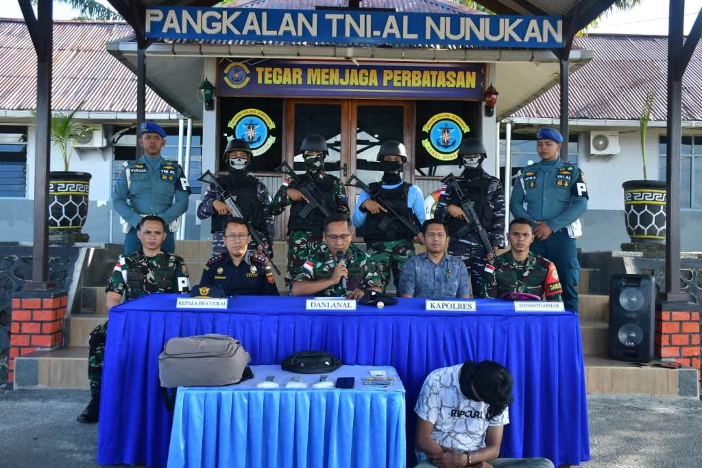 Pengiriman Sabu-Sabu 142 Gram Berhasil Digagalkan Lanal&nbsp;Nunukan