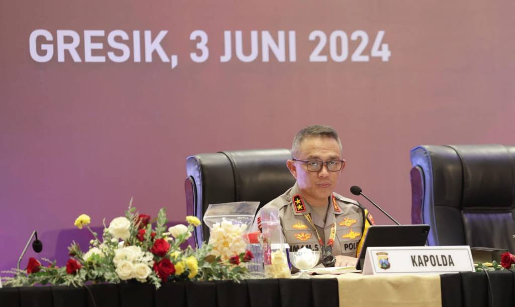 Kapolda Jatim Pimpin Anev Sitkamtibmas untuk Kesiapan Operasi Mantab Praja Semeru&nbsp;2024