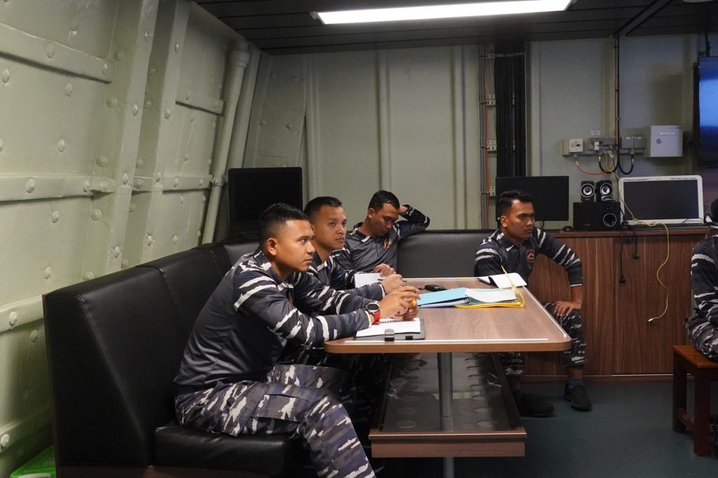 KRI REM-331 Mantapkan Latma RIMPAC Dengan CIC PREPARATION BRIEF