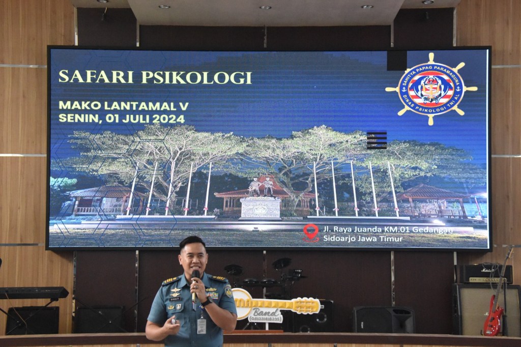 Lantamal V Terima Pembekalan Tim Safari&nbsp;Psikologi