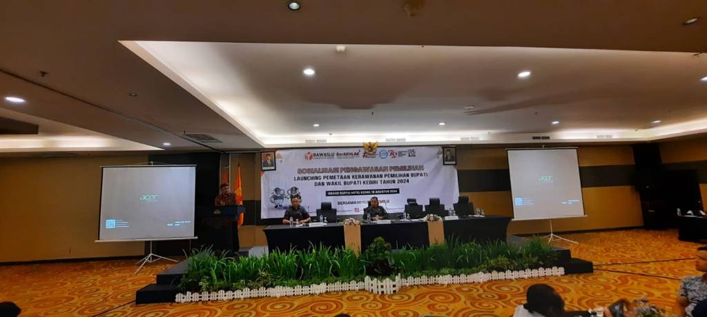 Bawaslu Kabupaten Kediri Gelar Sosialisasi Pengawasan Pemilu Tahun&nbsp;2024