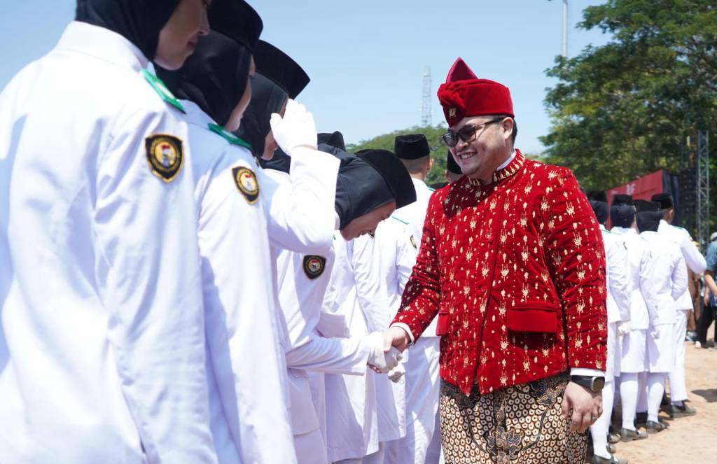 Bupati Dhito Berharap Slogan HUT RI ke-79 Jadi Langkah Menuju Peradaban&nbsp;Baru