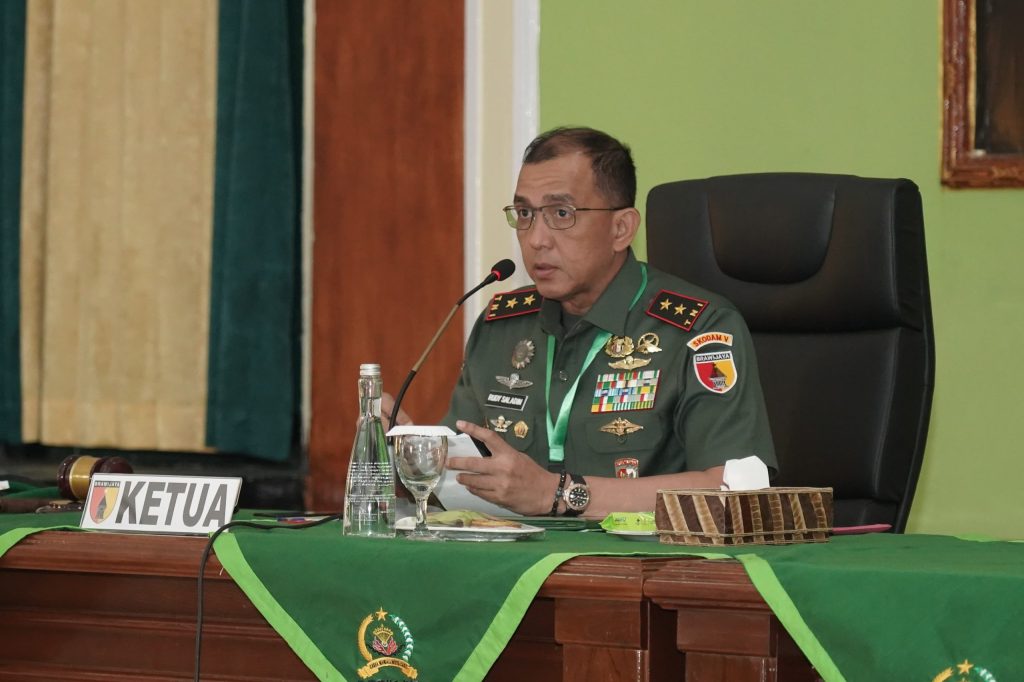 Pilih Calon Terbaik Prajurit TNI AD, Mayjen TNI Rudy Saladin Pimpin Sidang Pantukhir&nbsp;Caba