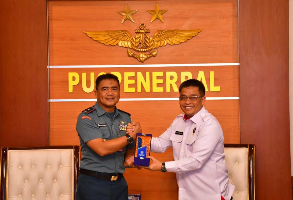 Lanjutkan Kerjasama, Wakil Komandan Puspenerbal Terima Coutesy Call Kepala BNNP&nbsp;Jatim